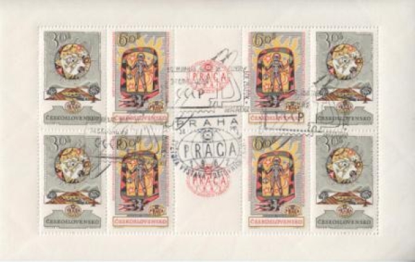 1263 b + 1264 b PL - 30. VIII. 1962 ● - 1962